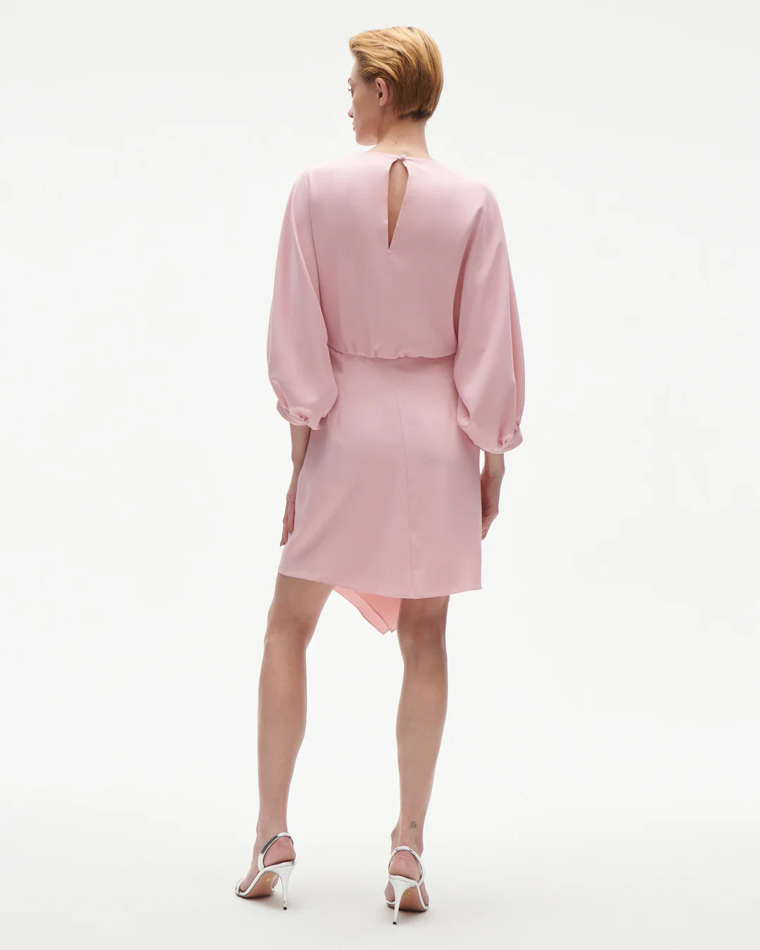 RUE DRESS IN PEONY PINK - Romi Boutique