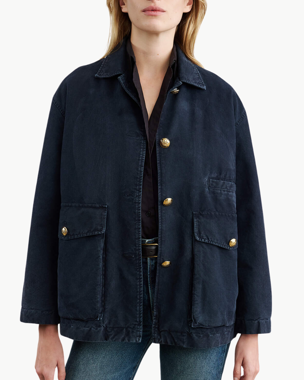 DEVIN PARKA IN MIDNIGHT | Romi Boutique