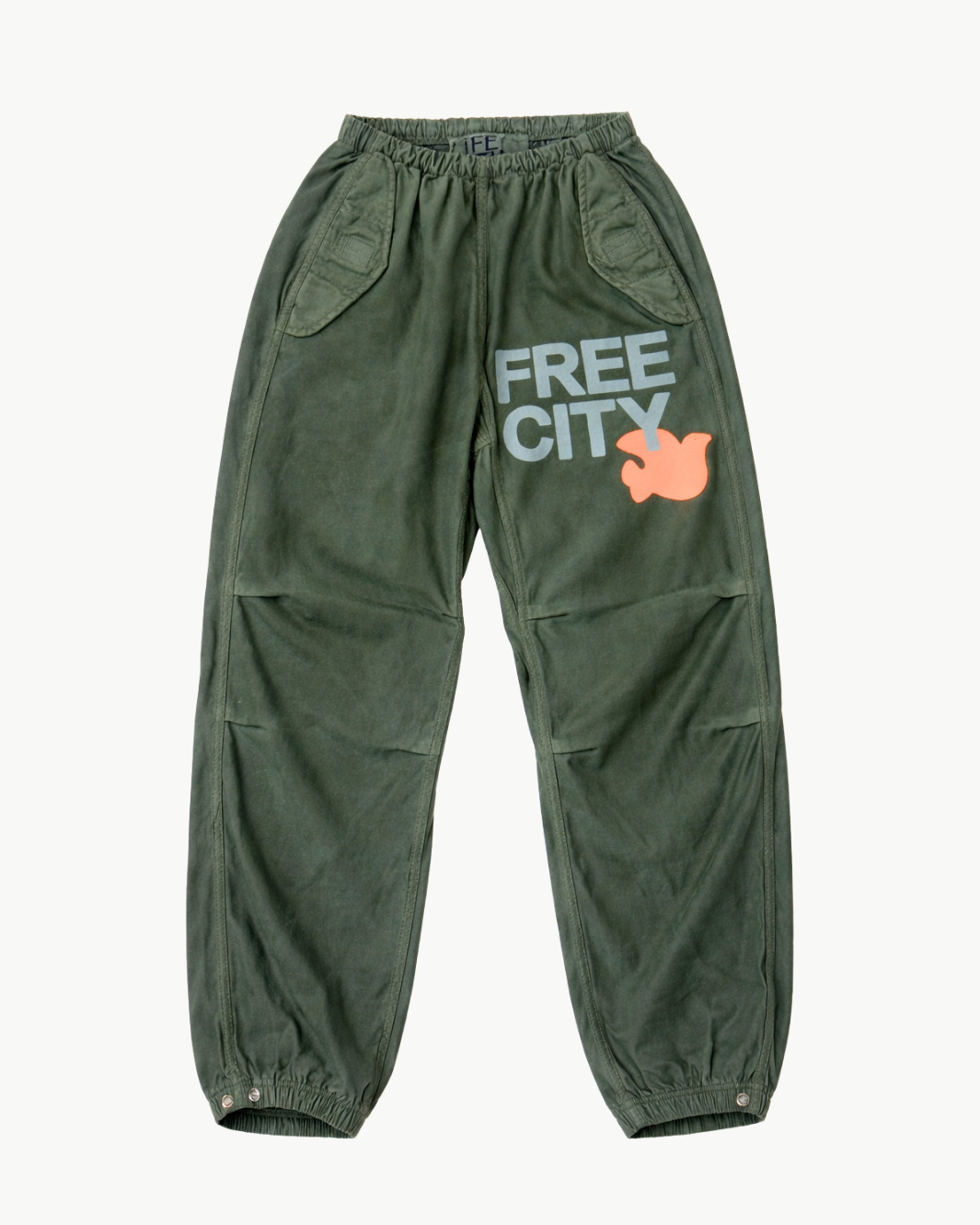 FREECITY SNAP SATIN JUMP PANT フリーシティ Flap/Snap Free City Large Matte/Satin AirJump Pant