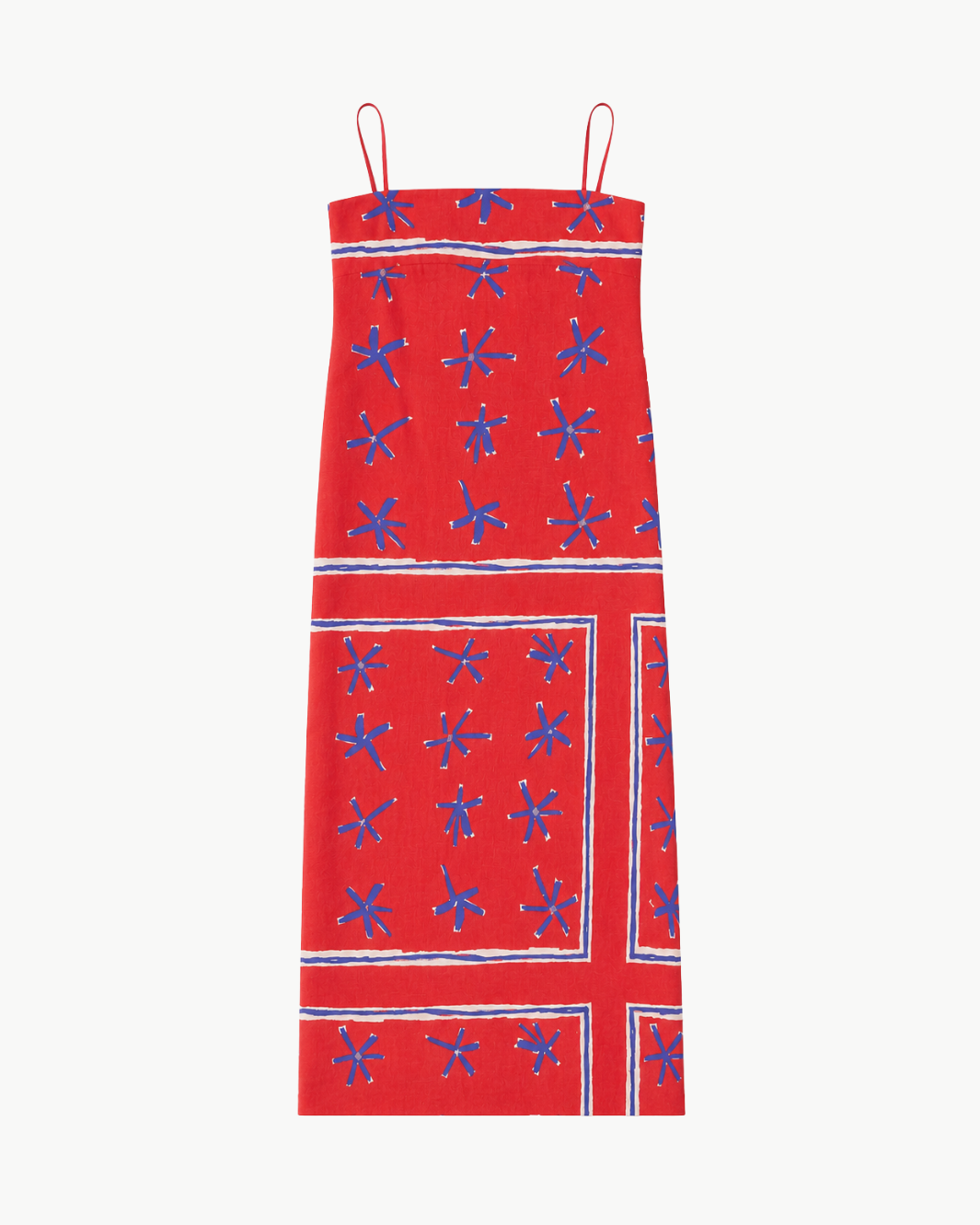 staud laura linen dress STAUD, in Painted Foulard, Size Medium Color:WHITE/BLACK/CRIMSON Iyufng Long Sleeve Collared Available in sizes Extra RL:2726tues