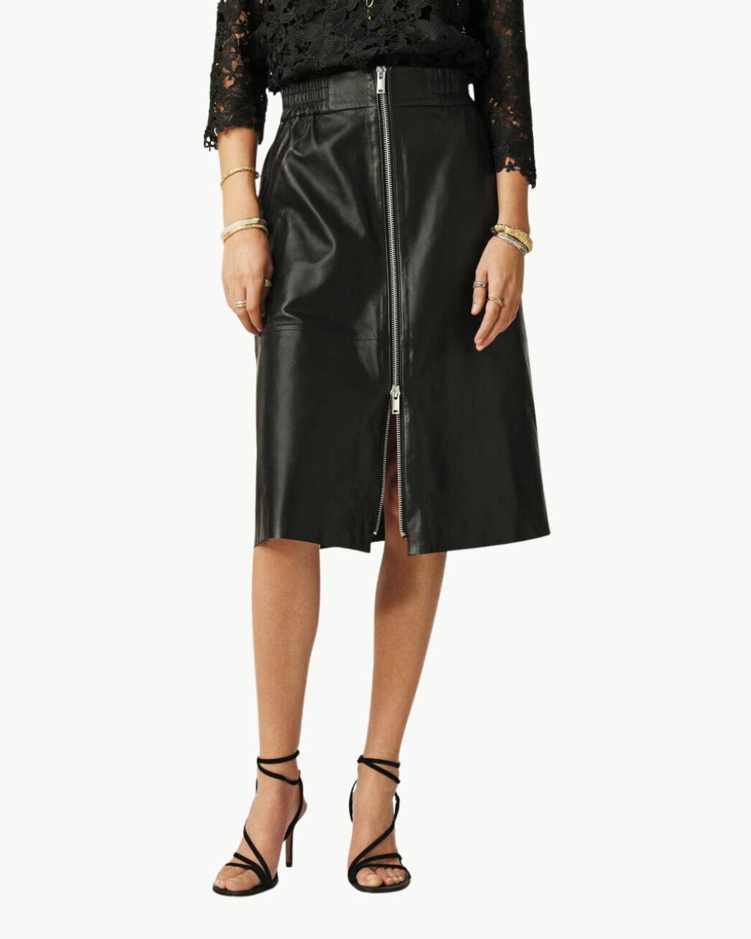 PONA SKIRT IN NOIR | Romi Boutique