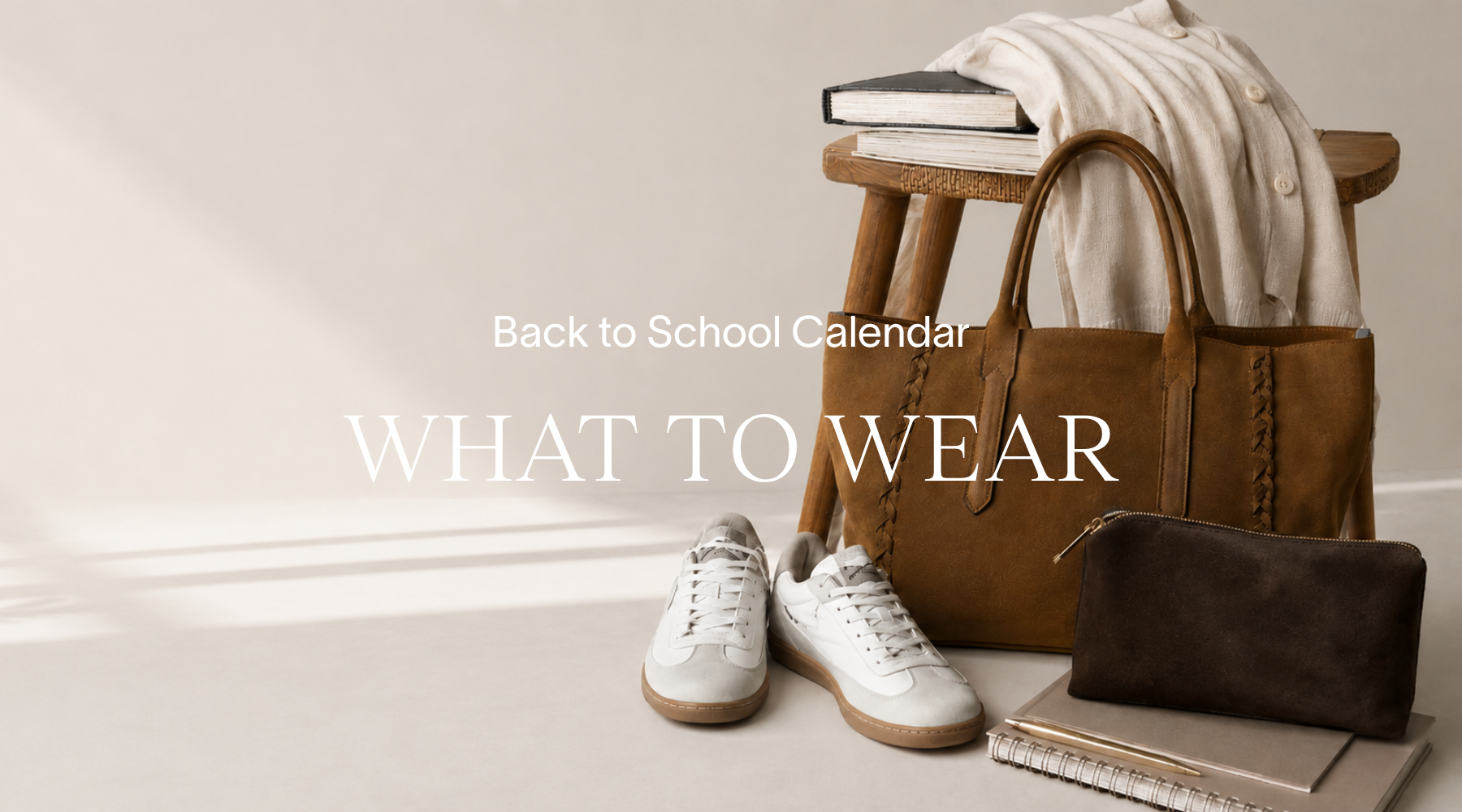 The Back to School Calendar: What to Wear No Matter What's on the Bulletin Board