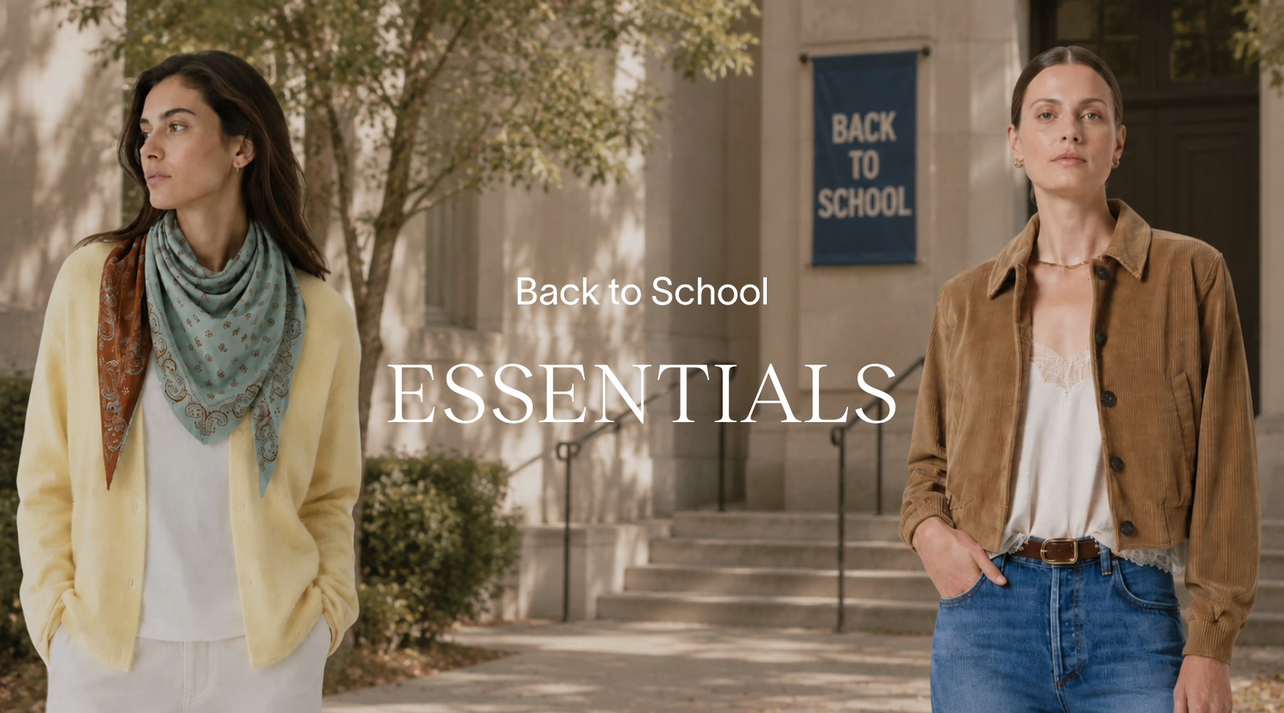 Back to School Essentials: Custom School Sweaters, Denim & Everyday Basics