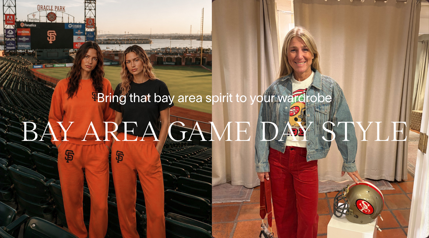 Bay Area Game Day: SF Giants & 49ers, Styled the Romi Boutique Way