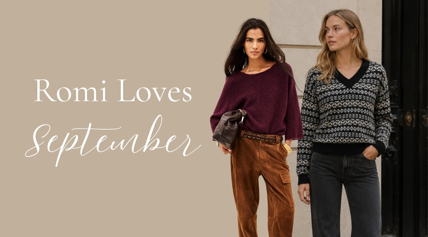 Romi Loves September: Fall Layers, Everyday Essentials & Statement Pieces