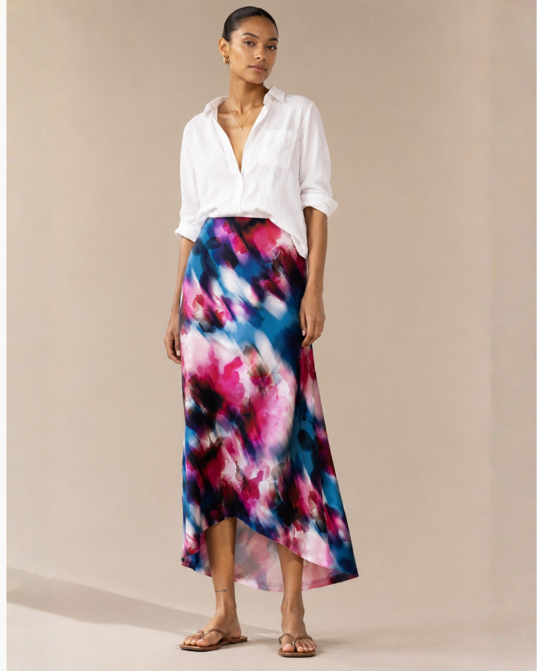 Go Slope Printed Skirt