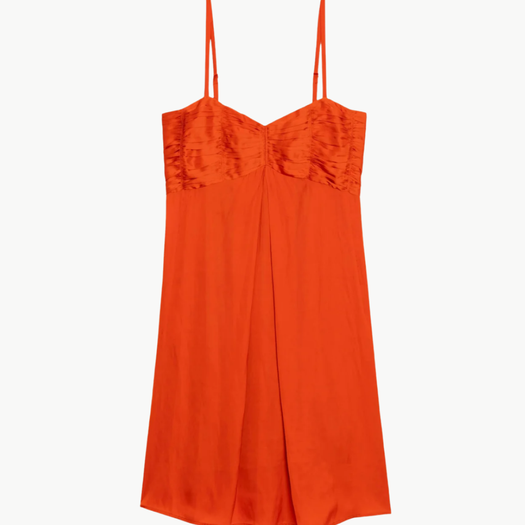 RIPPIES SATIN DRESS