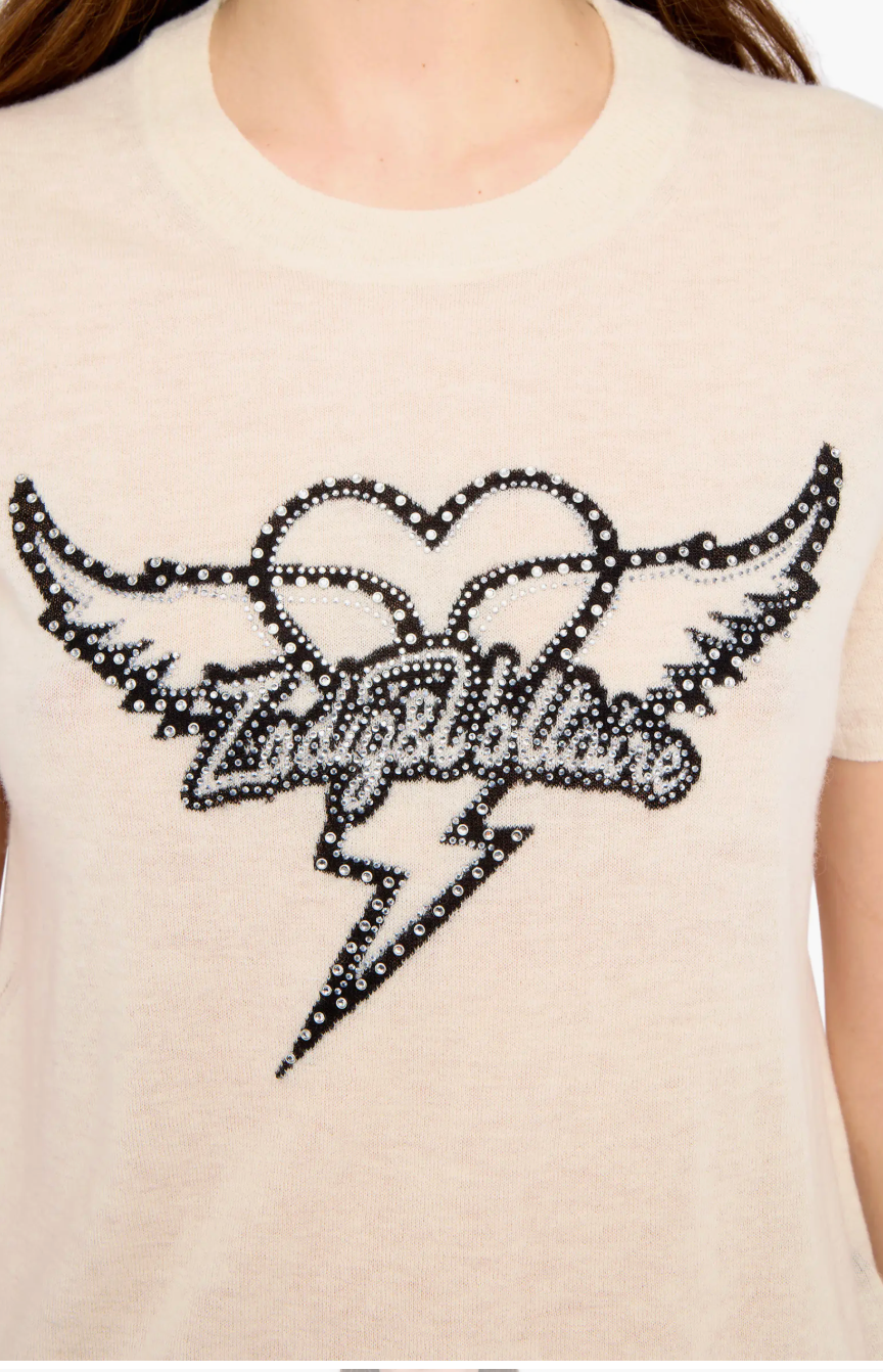Zadig & Voltaire IDAL CASHMERE SWEATER at Romi Boutique
