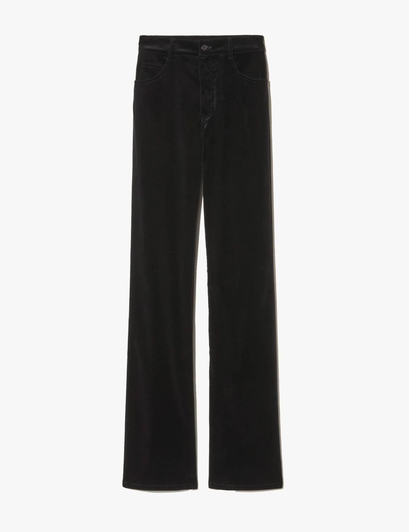 JOAN VELVET PANT IN BLACK - Romi Boutique