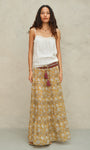 Mabe Tulsi Print Maxi Skirt at Romi Boutique