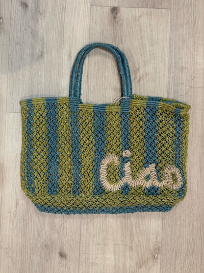 LAVINIA CIAO BAG IN FERN/SKY