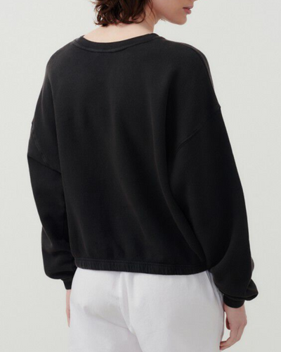 WOMEN'S SWEATSHIRT IZUBIRD IN VINTAGE LICORICE - Romi Boutique