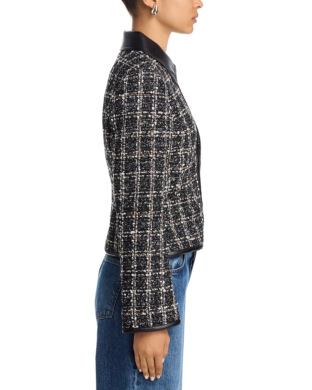 ELOISE BLAZER IN BLACK PLAID