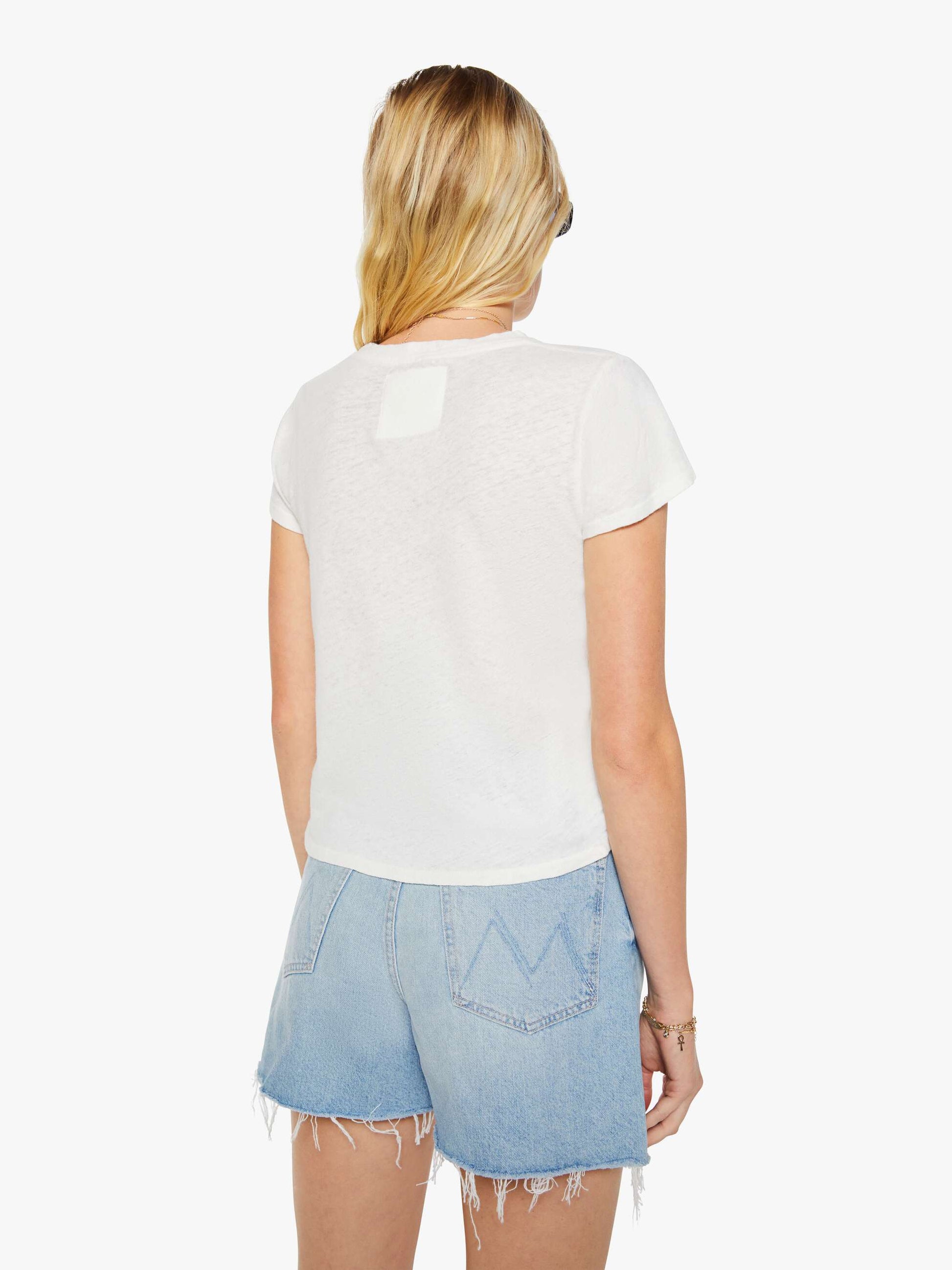 Mother The Lil Sinful Tee at Romi Boutique