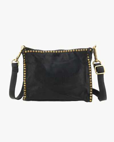 KURA AGATA SHOULDER BAG IN BLACK