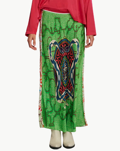 BLAKELY SLIP SKIRT IN SHIPIBO