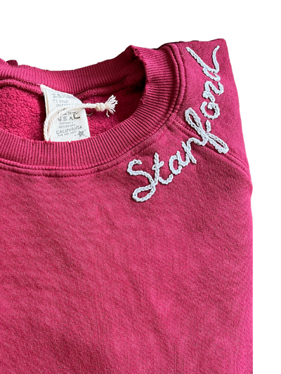 STANFORD SWEATSHIRT IN MAROON