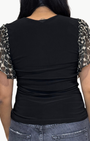 Ramy Brook Lysette V-Neck Flutter Sleeve Top at Romi Boutique