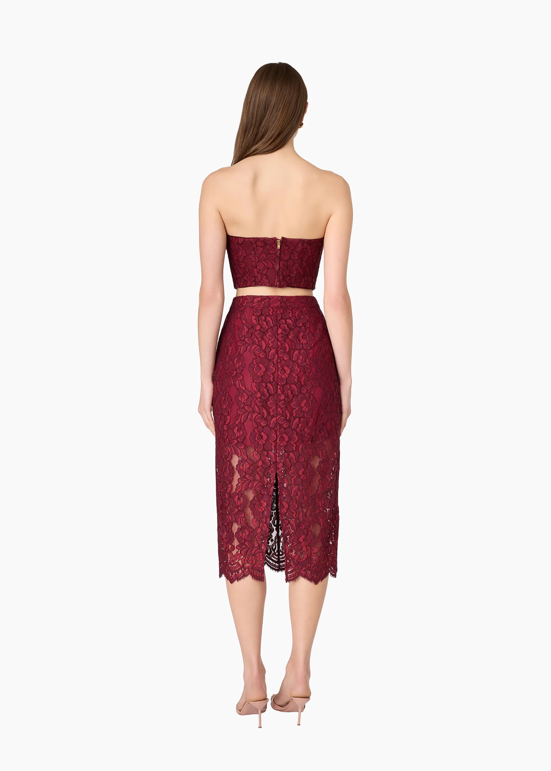 Bridges Strapless Lace Corset