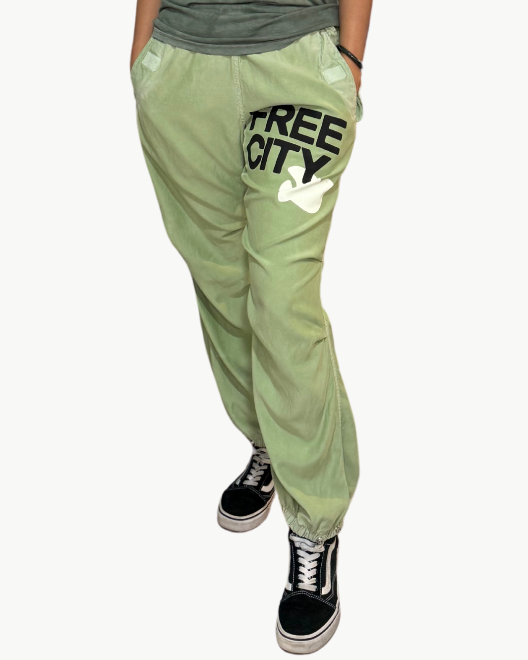 Flap/Snap Freecitylarge Matte/Satin Airjump Pant