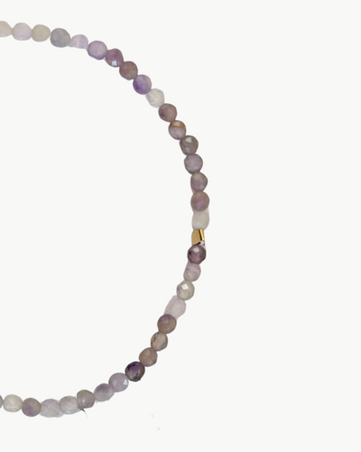 SKINNY SEMIPRECIOUS BRACELET IN PURPLE HAZE