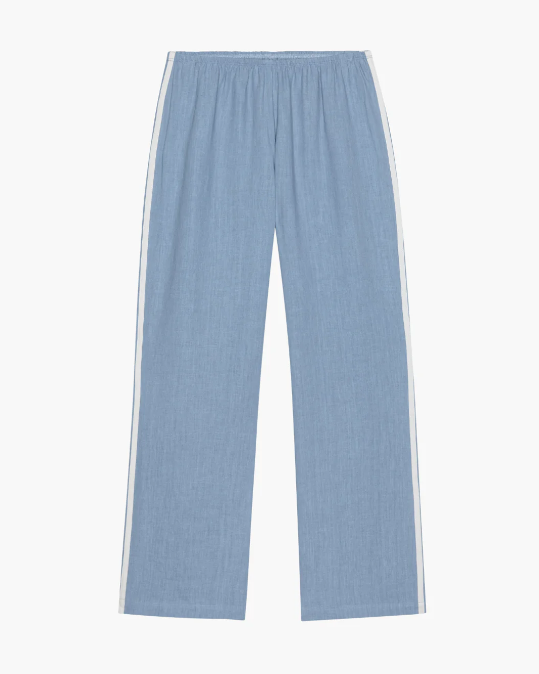 The Linen Crop Stripe Pant