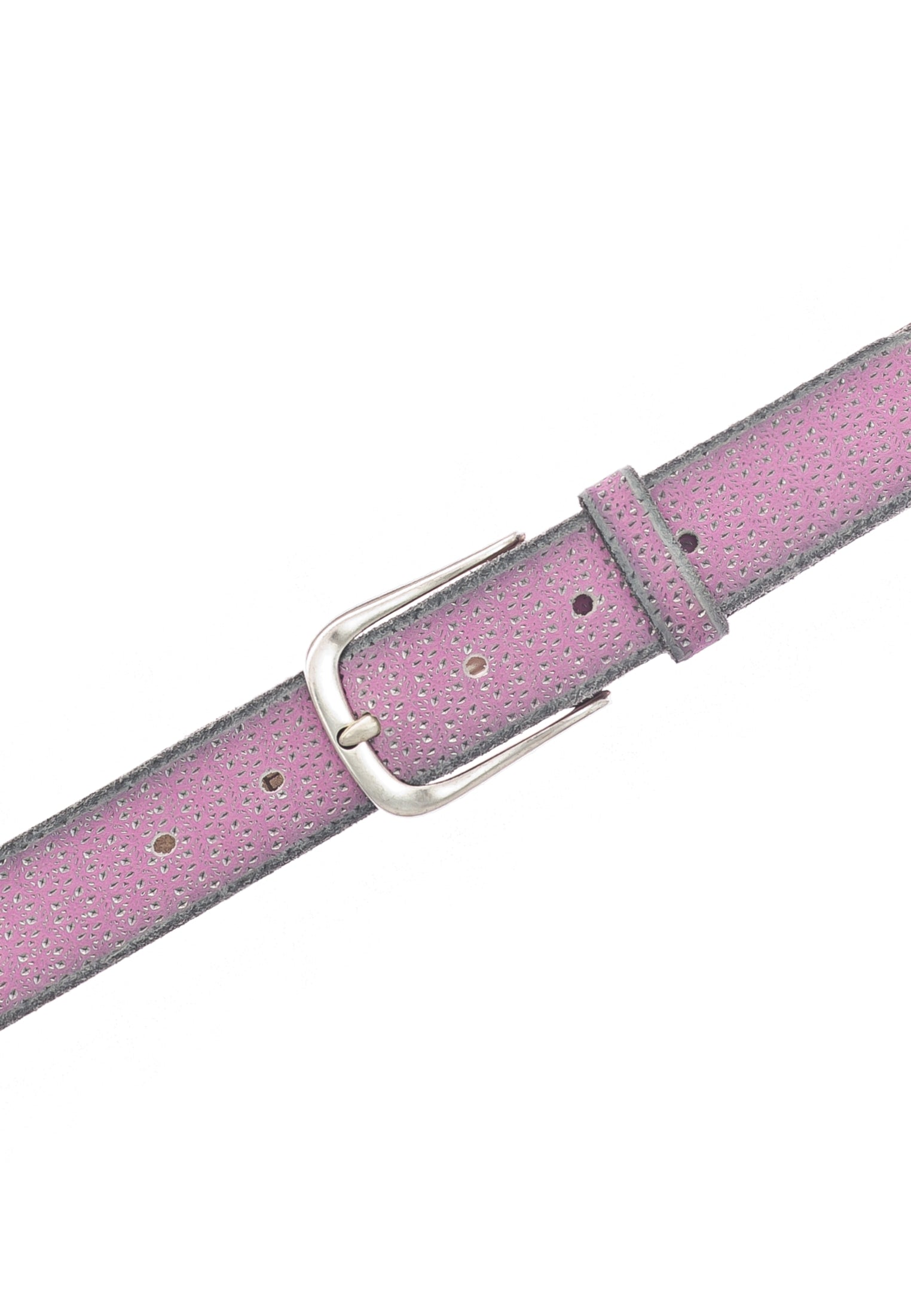 B. BELT MARA BELT IN PINK/SILVER at Romi Boutique