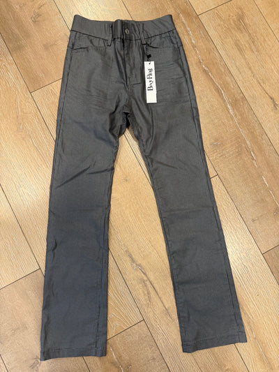 NOVEL IN PEWTER CHECK - Romi Boutique