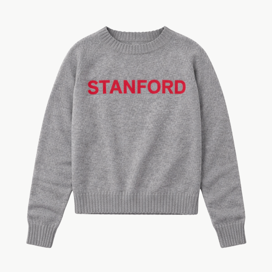 COLORI CUSTOM FRAYED CREW "STANFORD" at Romi Boutique