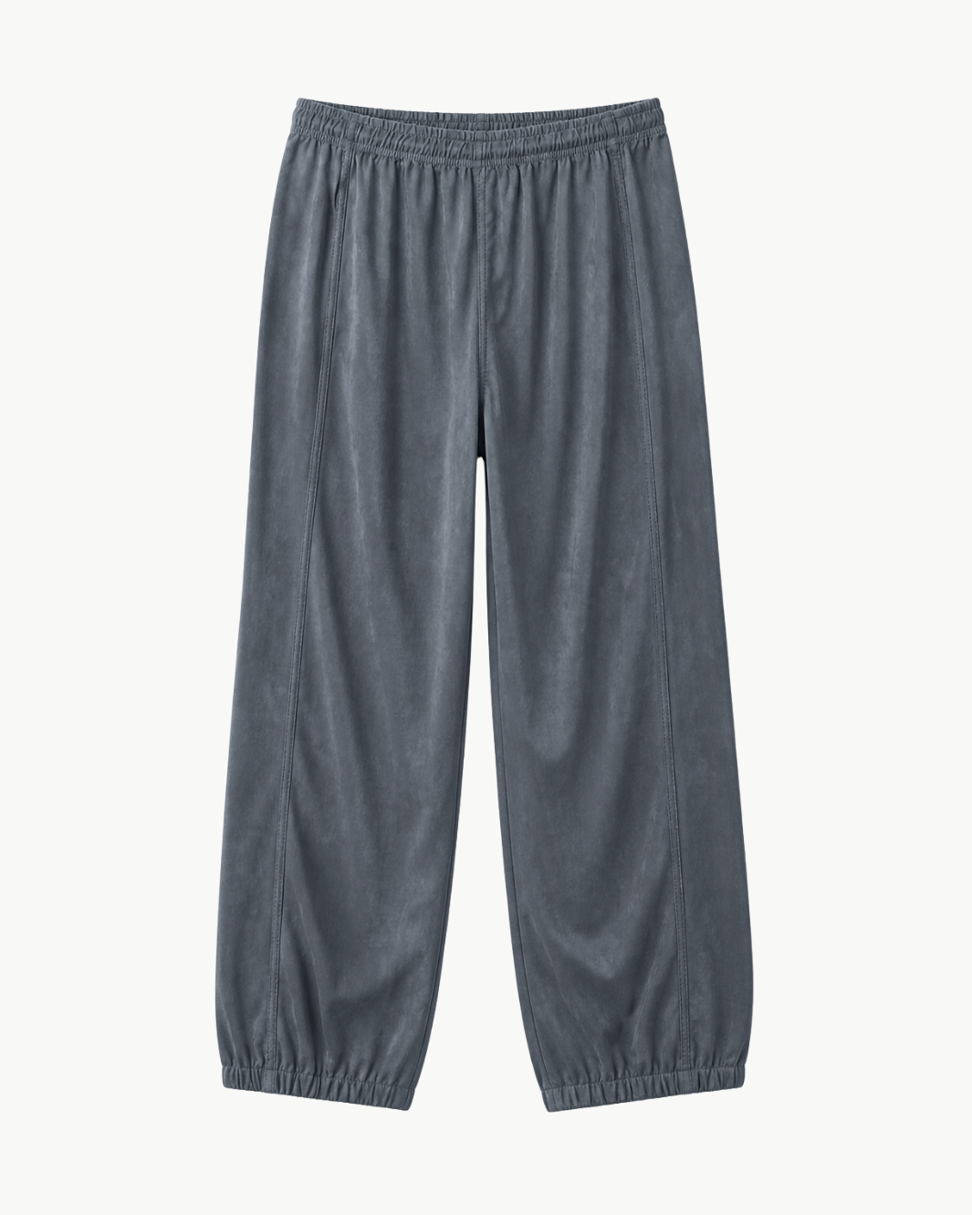 FREECITY Matte/Satin Loose Drawcord Biggy Pant at Romi Boutique