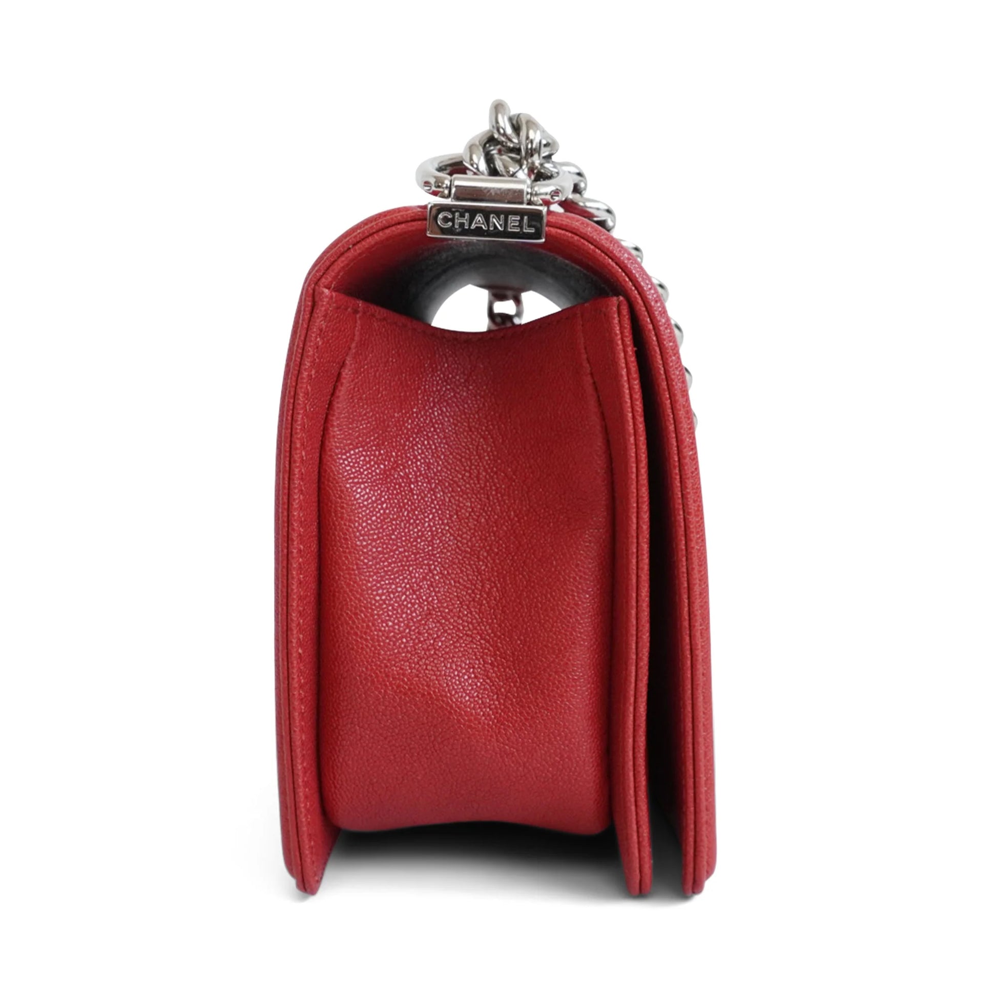 Chanel Old Medium Boy Chanel Handbag at Romi Boutique