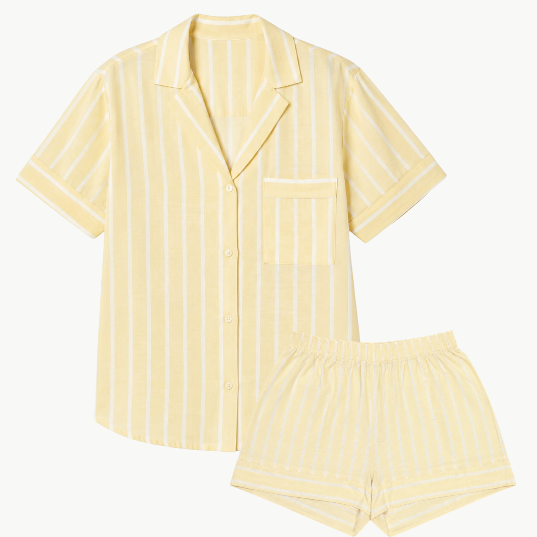 Eberjey Nautico Shortie PJ Set at Romi Boutique