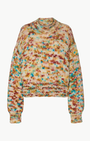 Ulla Johnson MAUDE MULTICOLOR KNIT PULLOVER at Romi Boutique