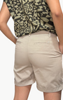 Mason's JAQUELINE CURVIE SHORT IN BEIGE at Romi Boutique