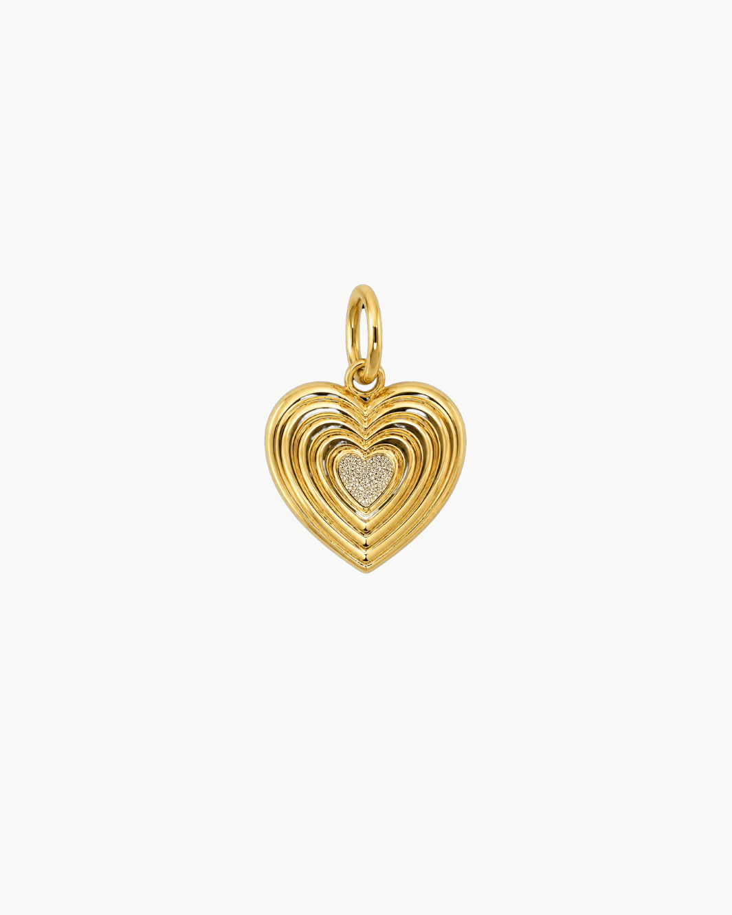 Heart Locket Pendant w/Diamonds