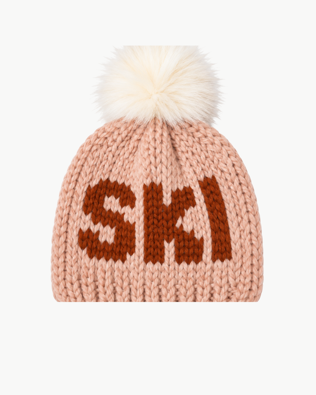 SKI Toque with Removable POM