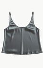 PHARAOH MAGGIE TANK IN VINTAGE SATIN NORI at Romi Boutique