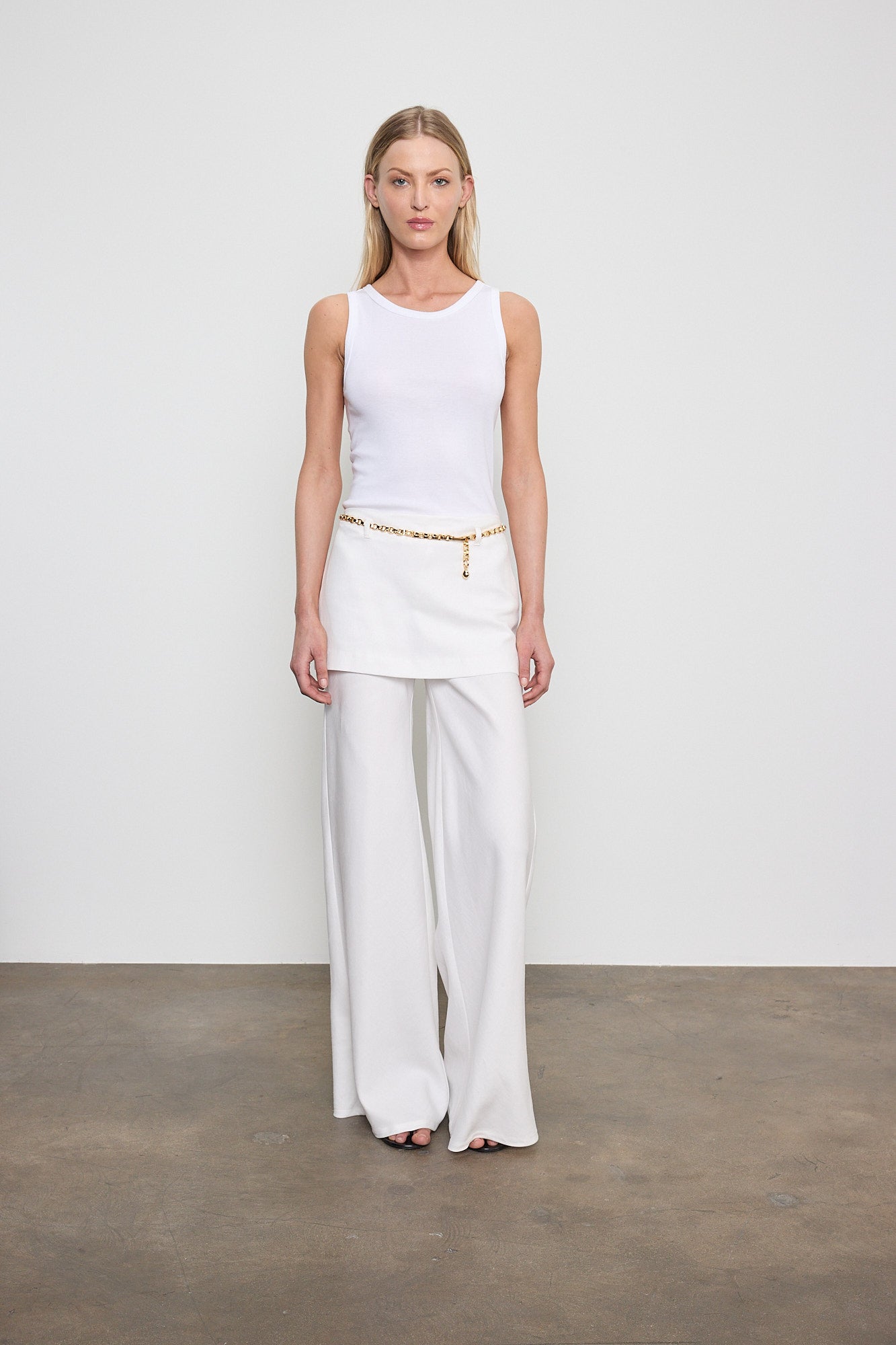 Enza Costa Supima Cotton Scoop Tank at Romi Boutique