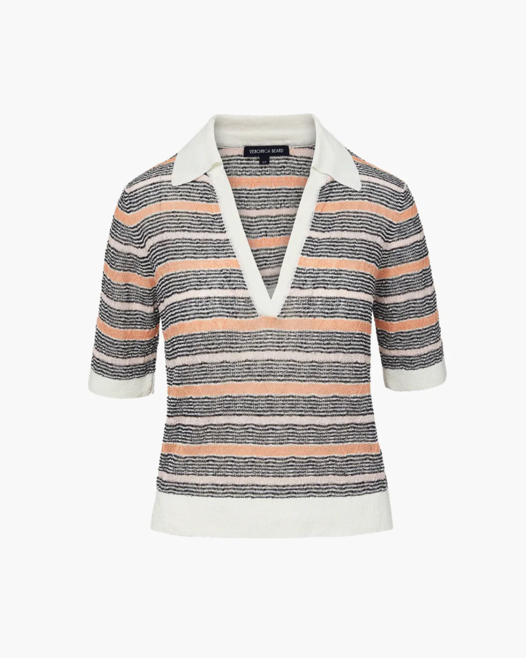 Veronica Beard ISSA KNIT POLO at Romi Boutique