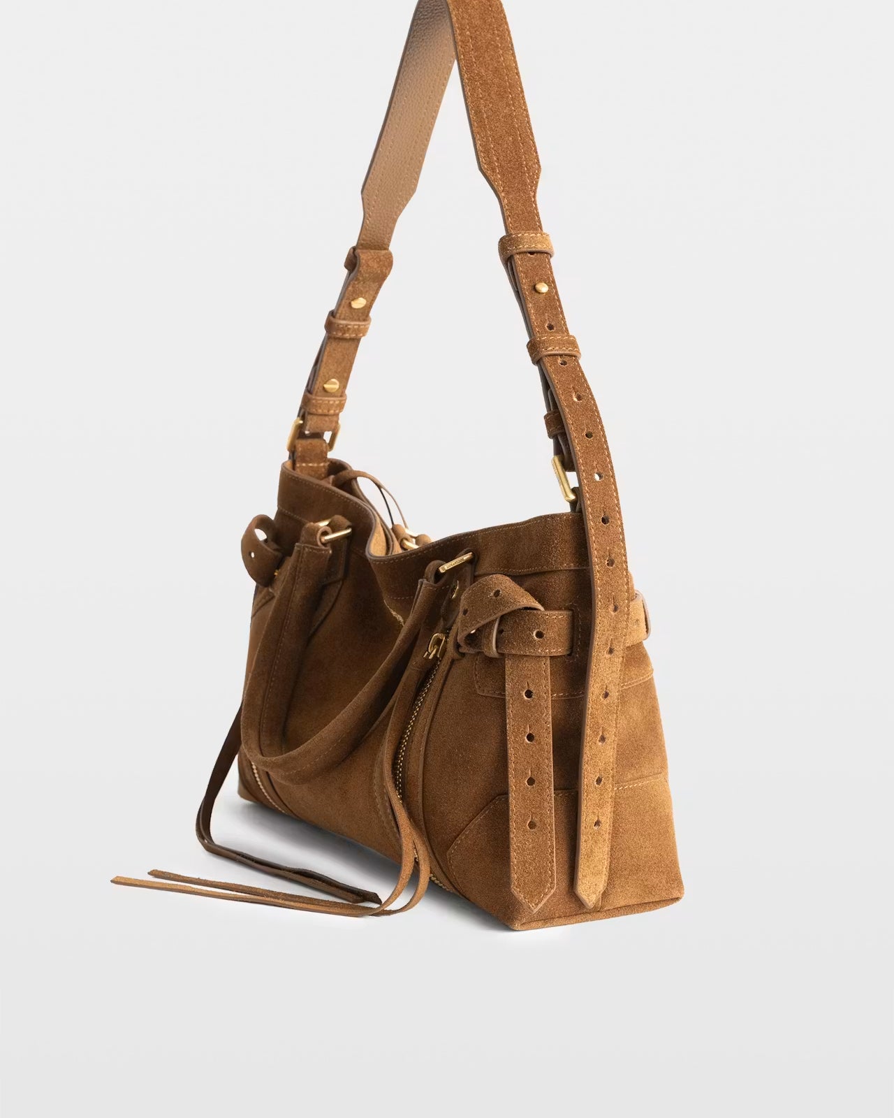 Zadig & Voltaire Madison Suede Bag at Romi Boutique