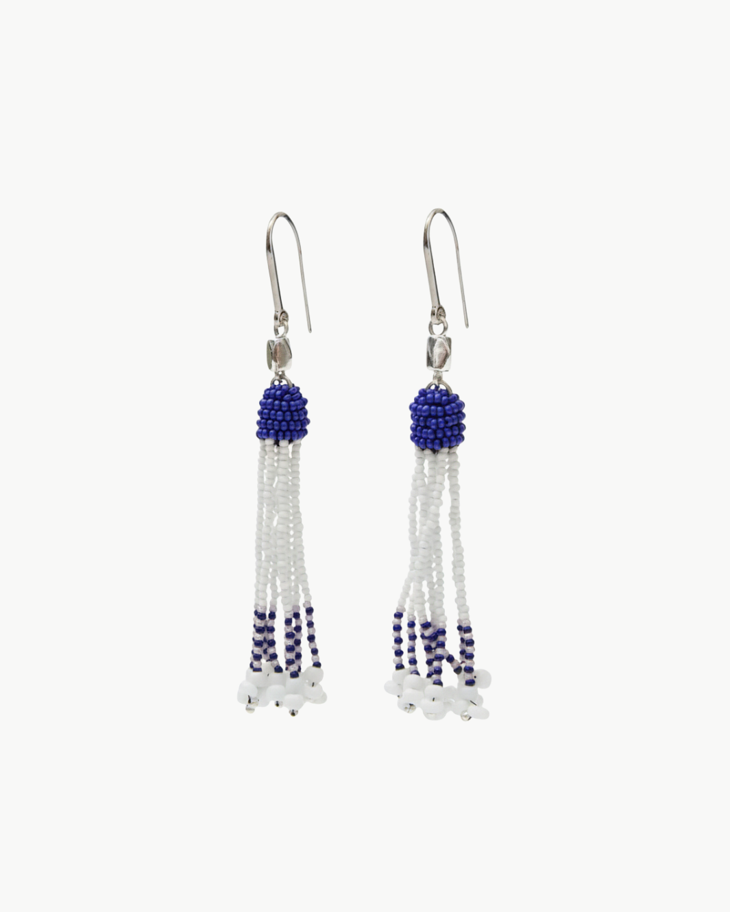 NUNA PENDANT EARRINGS IN OFF WHITE / SILVER by Isabel Marant - Romi Boutique