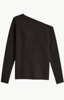 Minnie Rose CASHMERE OFF THE SHOULDER TOP at Romi Boutique