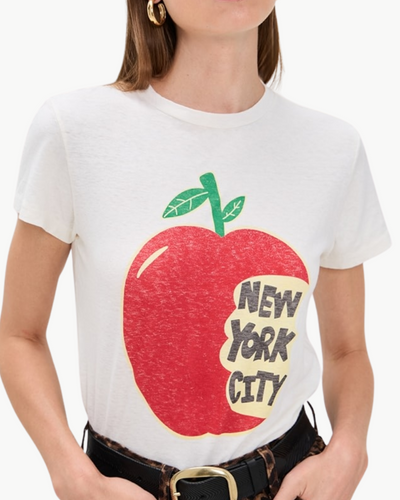 CLASSIC TEE NYC IN VINTAGE WHITE