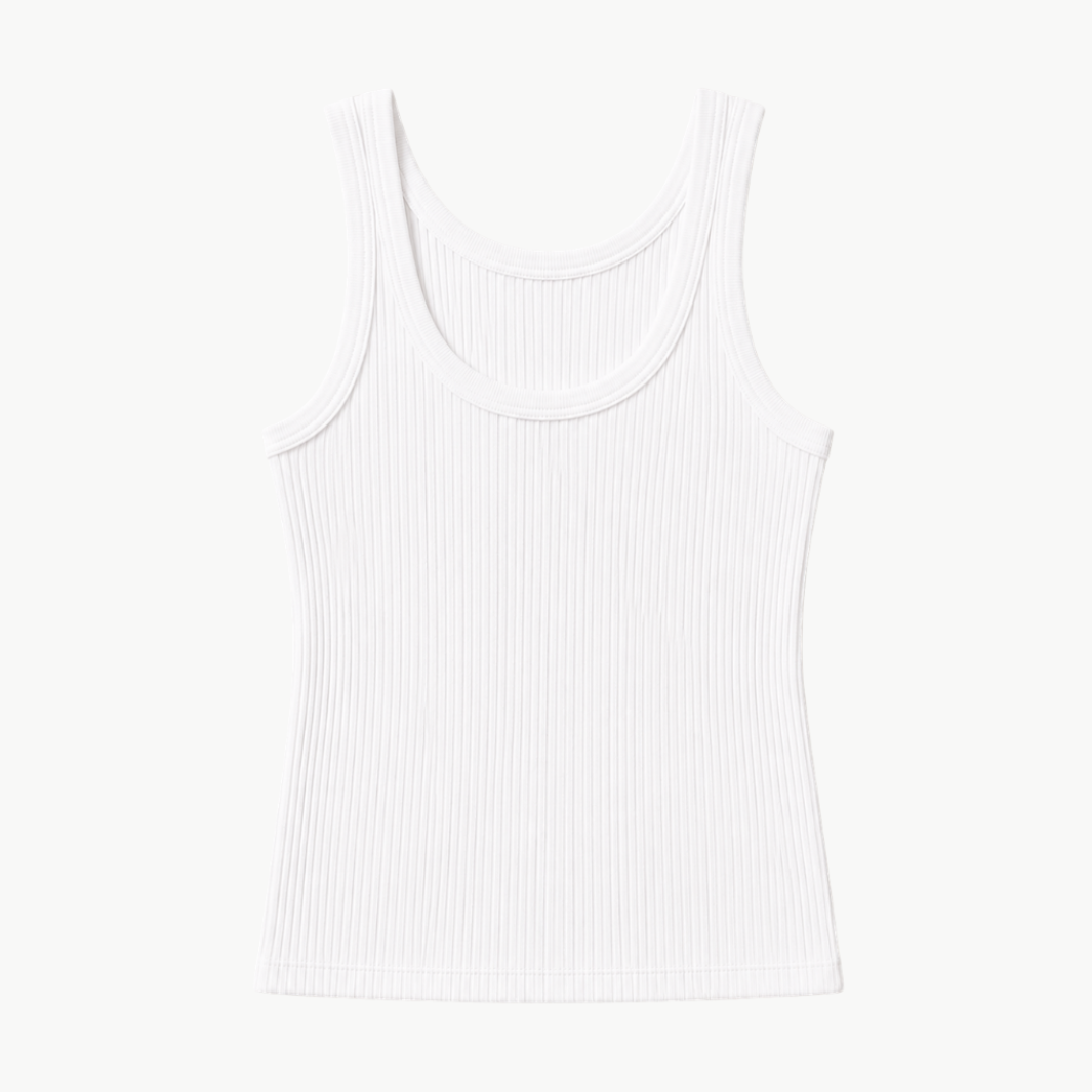Military Rib Crop Tank