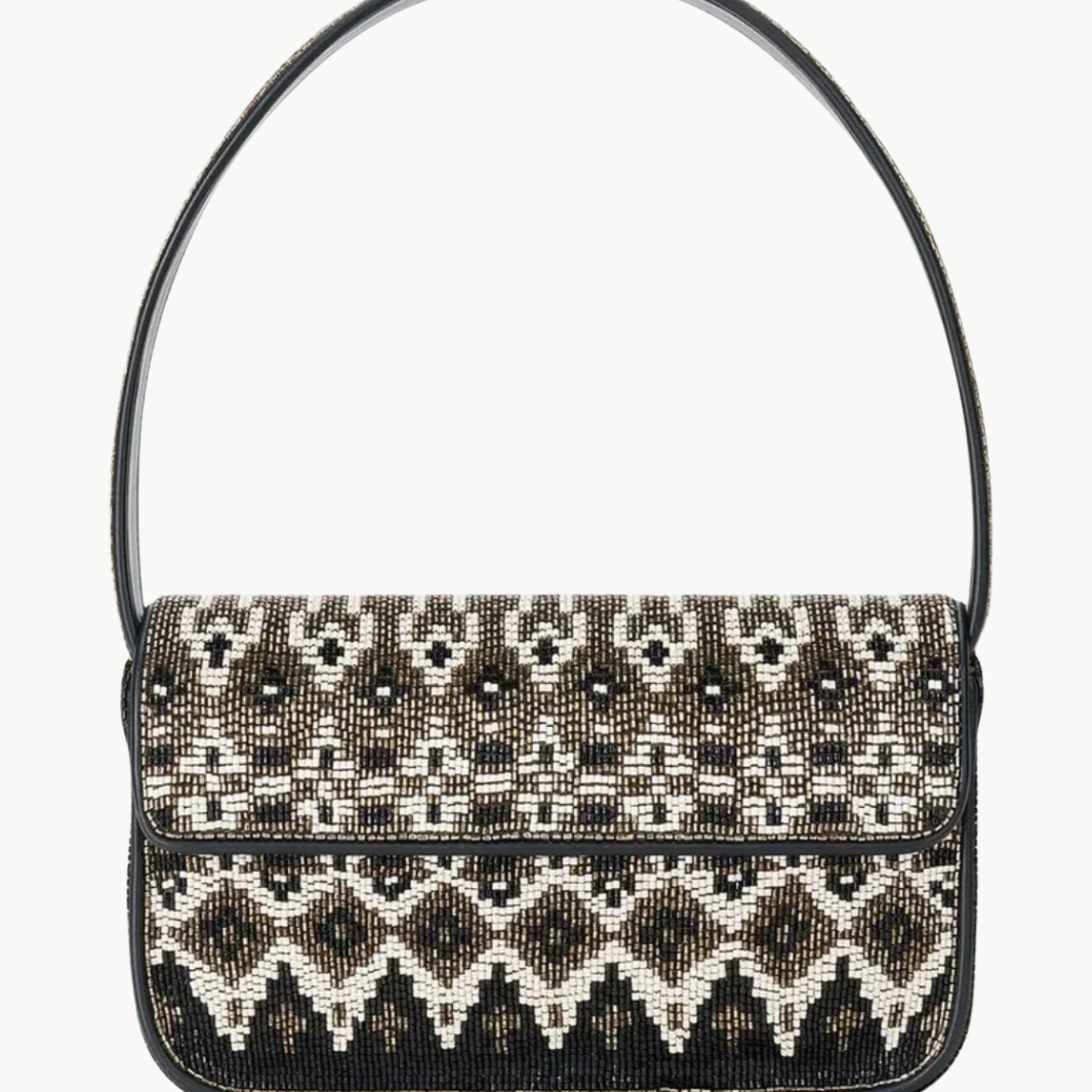 Staud TOMMY BEADED BAG at Romi Boutique