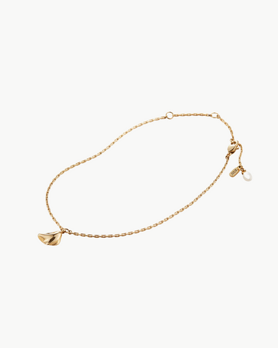 ZOE ANKLET IN HIGH POLISH GOLD