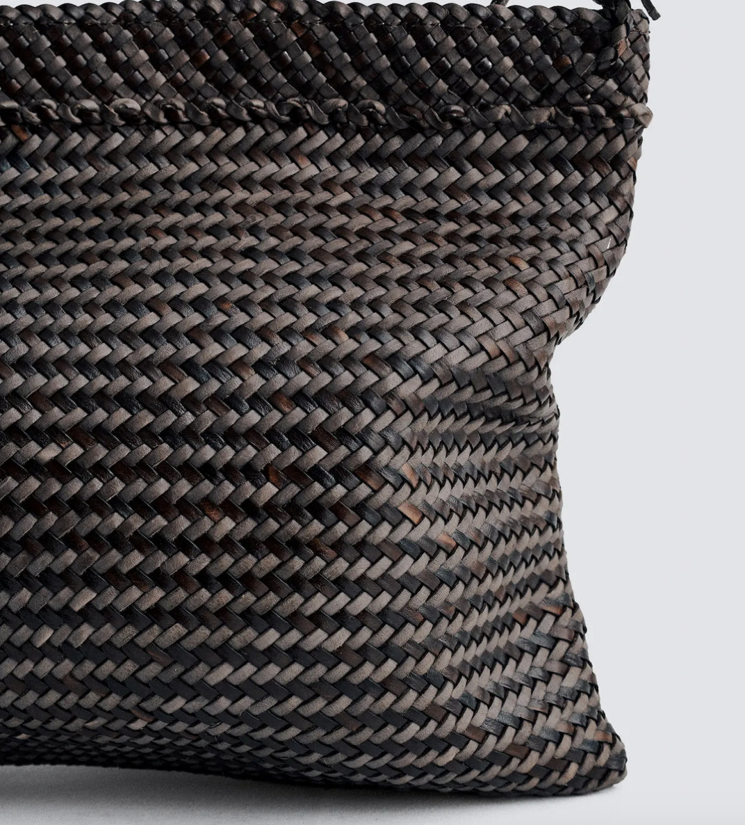 SACOCHE IN DARK BROWN/GREY