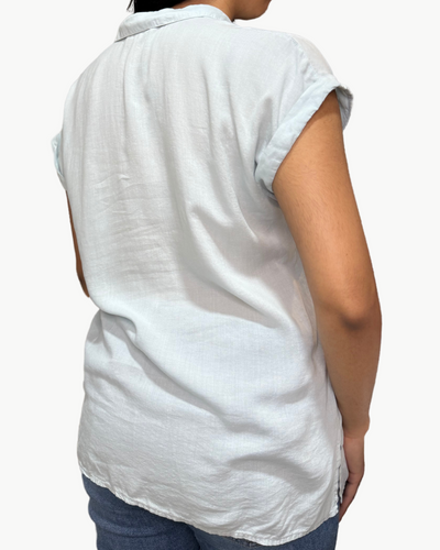 CASTA SHORT SLEEVE SHIRT IN SKY BLUE
