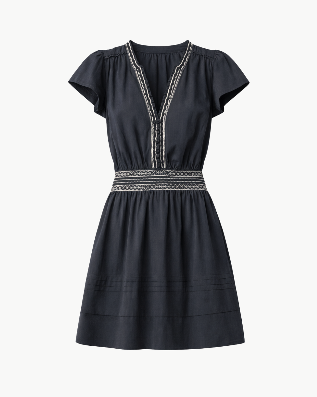 Ramy Brook Tahlia Smocked Mini Dress at Romi Boutique