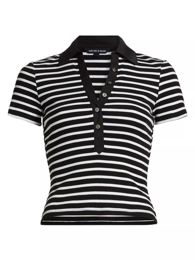 KEARNEY TEE WITH COMBO IN BLACK/WHITE